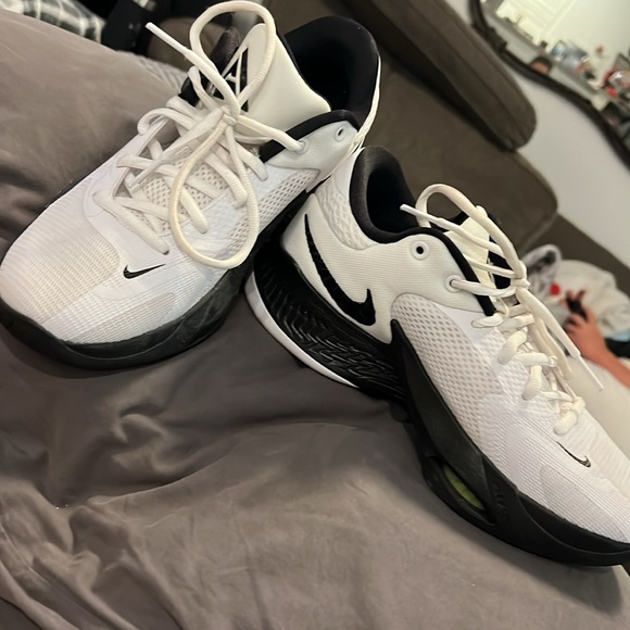 Black and White Greek Freak Nikes - Picture 5 of 7